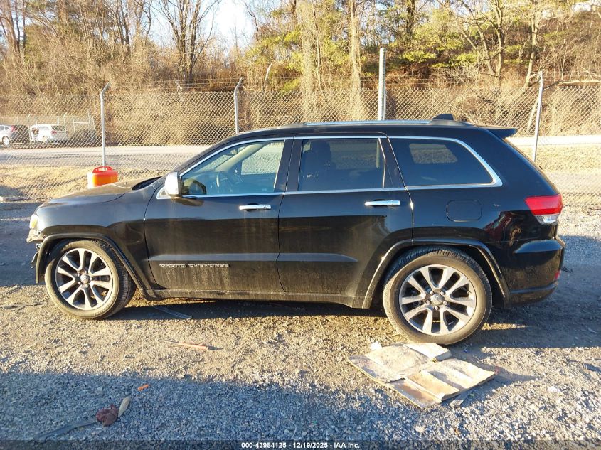 2018 Jeep Grand Cherokee Overland 4X4 VIN: 1C4RJFCT7JC445686 Lot: 43984125