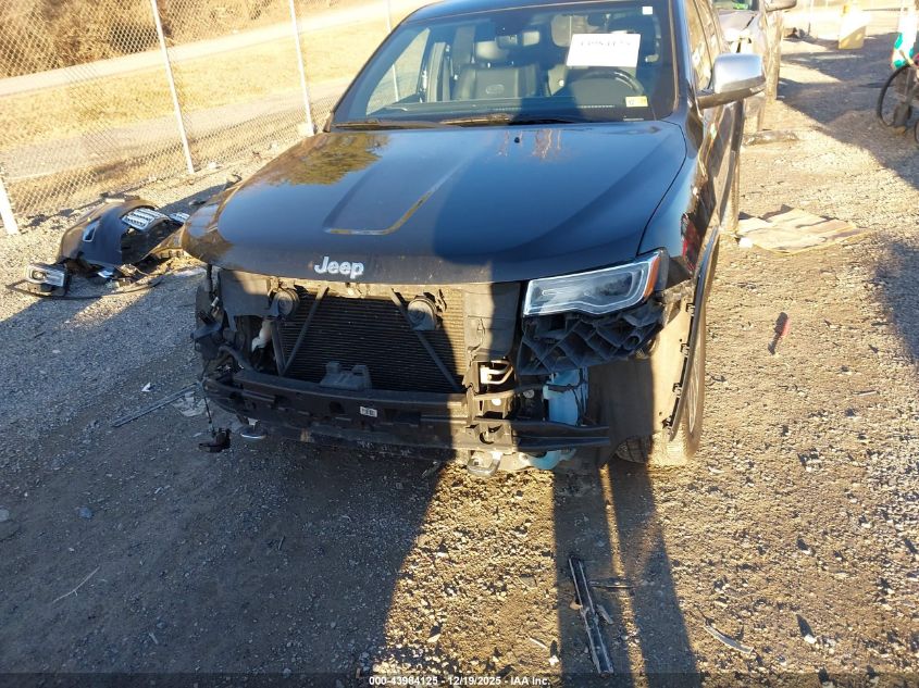 2018 Jeep Grand Cherokee Overland 4X4 VIN: 1C4RJFCT7JC445686 Lot: 43984125