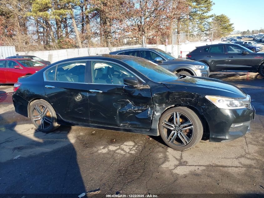 2017 Honda Accord Sport Se VIN: 1HGCR2F13HA291955 Lot: 43984129