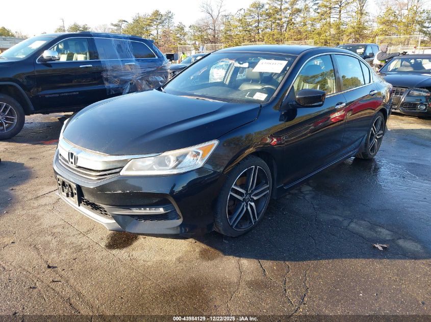 2017 Honda Accord Sport Se VIN: 1HGCR2F13HA291955 Lot: 43984129