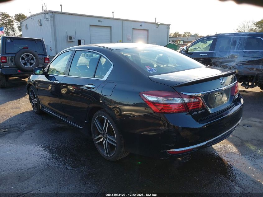 2017 Honda Accord Sport Se VIN: 1HGCR2F13HA291955 Lot: 43984129