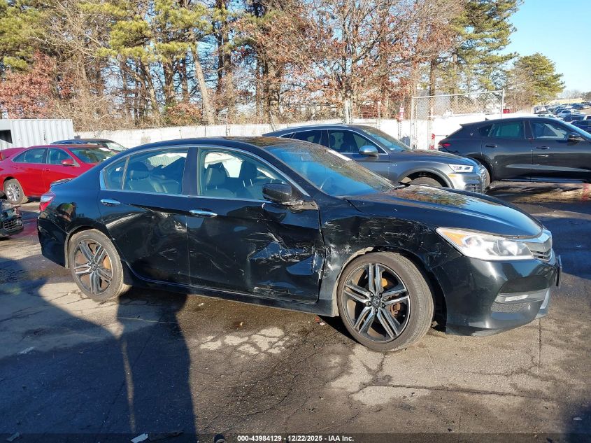 2017 Honda Accord Sport Se VIN: 1HGCR2F13HA291955 Lot: 43984129