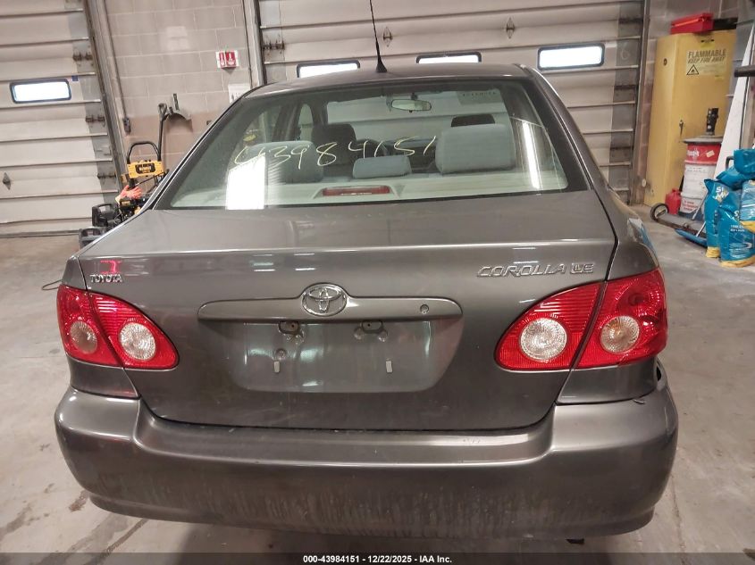 2006 Toyota Corolla Le VIN: 1NXBR32E86Z629124 Lot: 43984151