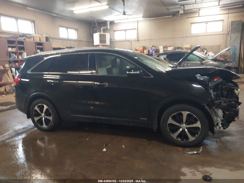 2016 Kia Sorento 2.0T Ex VIN: 5XYPHDA15GG017029 Lot: 43984152