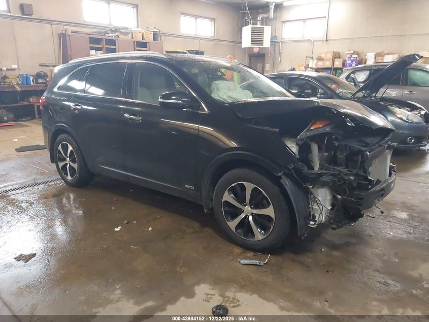 5XYPHDA15GG017029 2016 Kia Sorento 2.0T Ex auction photo 1