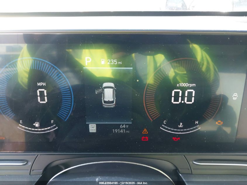 2025 Hyundai Kona Sel VIN: KM8HB3AB7SU286595 Lot: 43984165