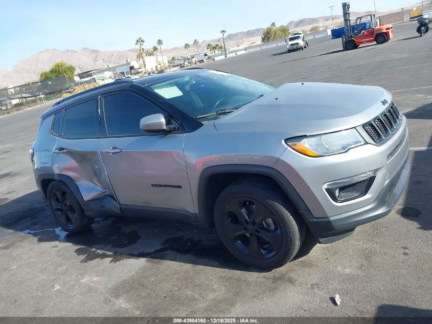 2021 Jeep Compass Altitude Fwd VIN: 3C4NJCBB6MT501891 Lot: 43984168