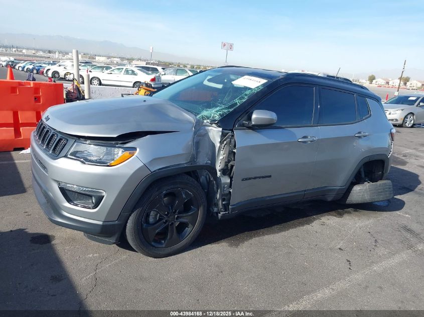 2021 Jeep Compass Altitude Fwd VIN: 3C4NJCBB6MT501891 Lot: 43984168