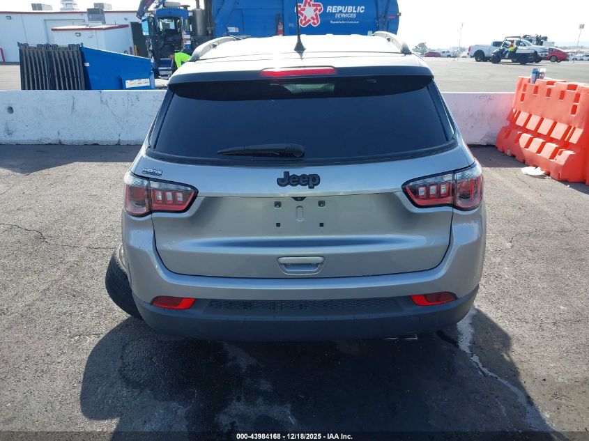 2021 Jeep Compass Altitude Fwd VIN: 3C4NJCBB6MT501891 Lot: 43984168