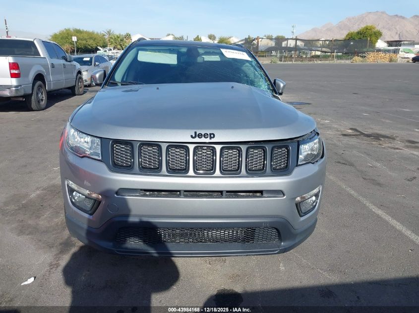 2021 Jeep Compass Altitude Fwd VIN: 3C4NJCBB6MT501891 Lot: 43984168