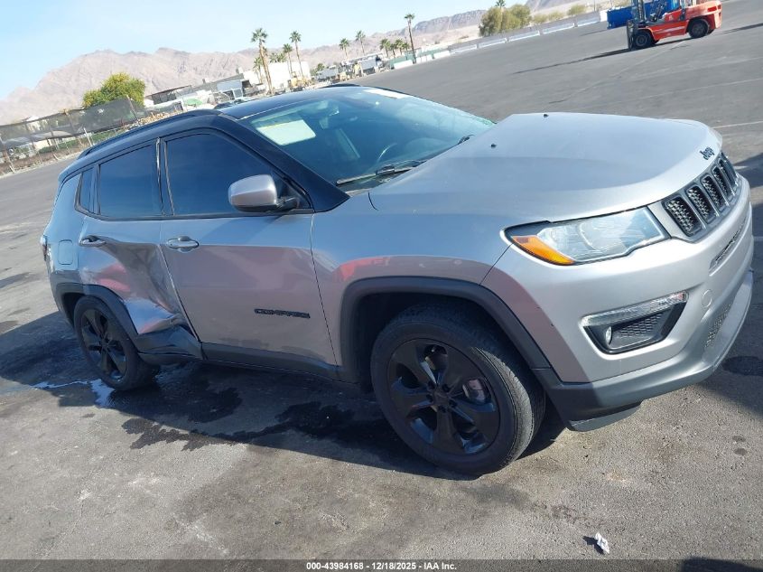 2021 Jeep Compass Altitude Fwd VIN: 3C4NJCBB6MT501891 Lot: 43984168