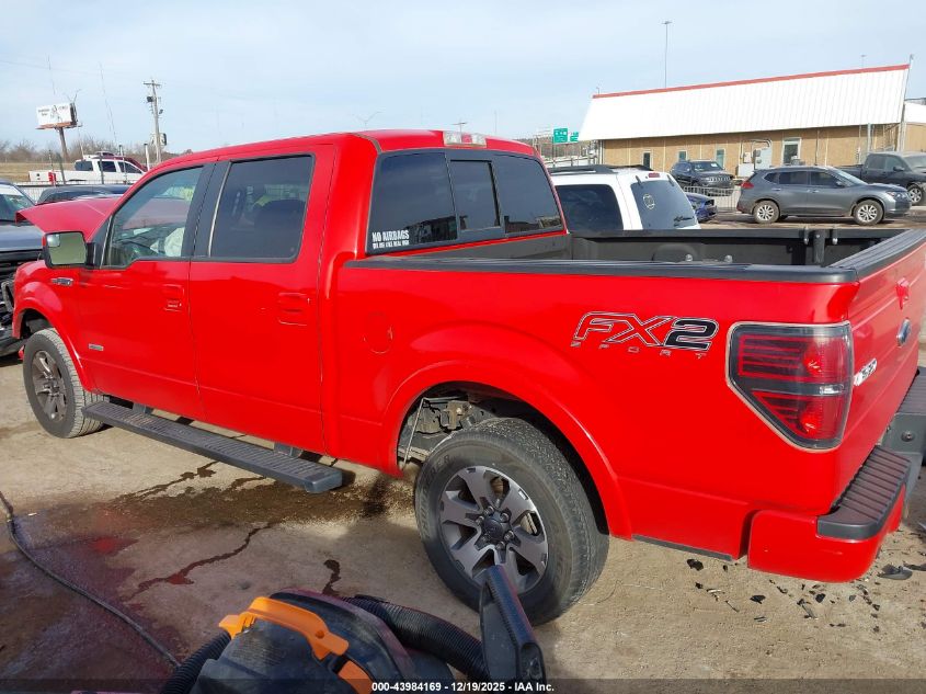 2012 Ford F-150 Fx2 VIN: 1FTFW1CT2CFC94877 Lot: 43984169