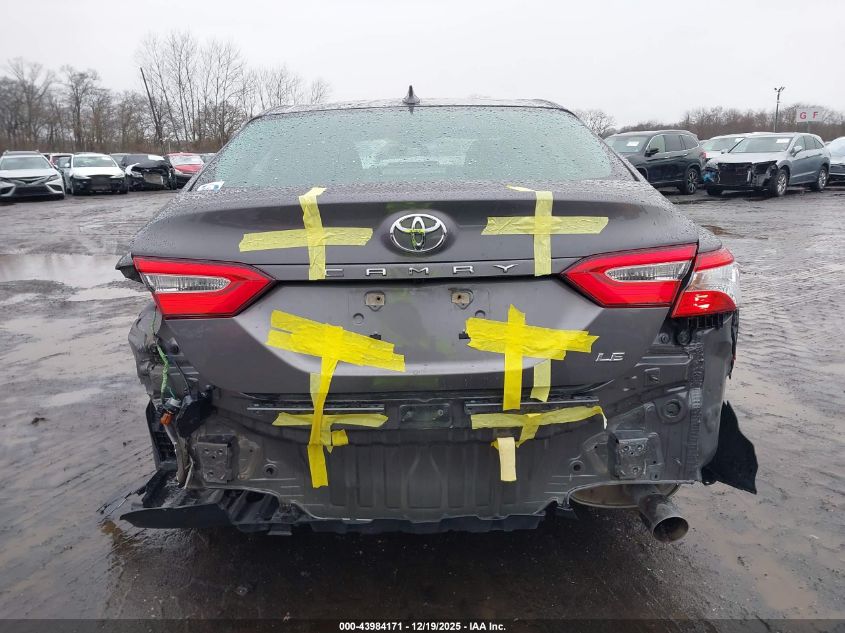 2020 Toyota Camry Le VIN: 4T1C11AK8LU395604 Lot: 43984171