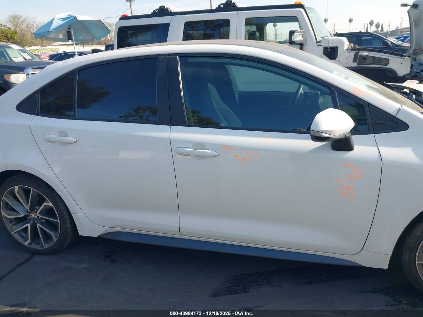 2022 Toyota Corolla Se VIN: 5YFS4MCE3NP114910 Lot: 43984173