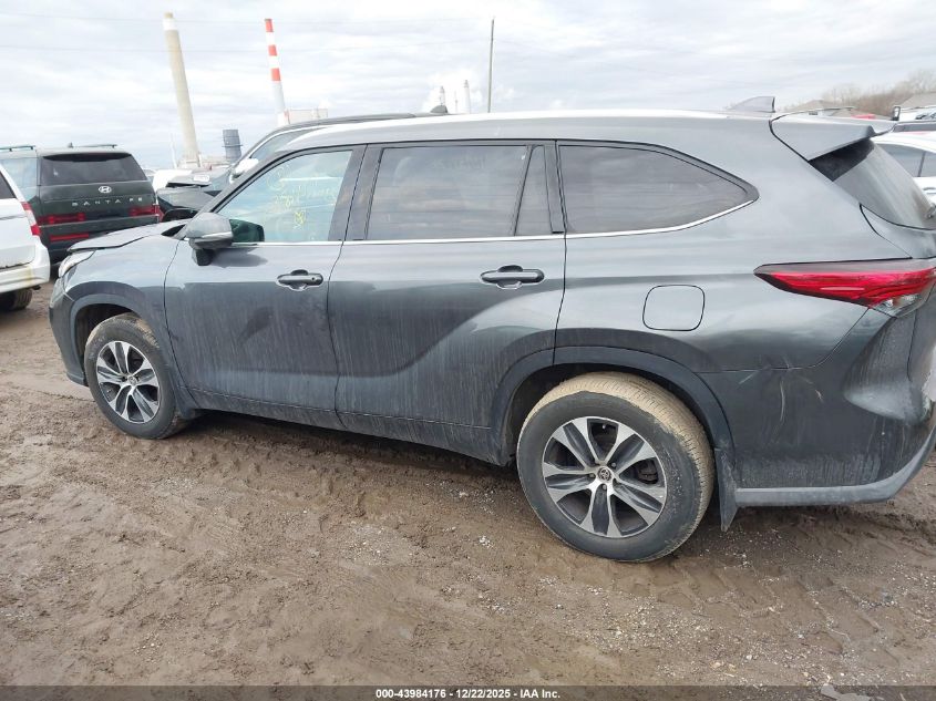 2020 Toyota Highlander Xle VIN: 5TDGZRBH7LS038547 Lot: 43984176