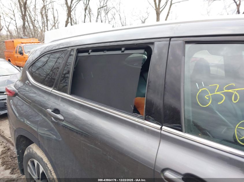 2020 Toyota Highlander Xle VIN: 5TDGZRBH7LS038547 Lot: 43984176