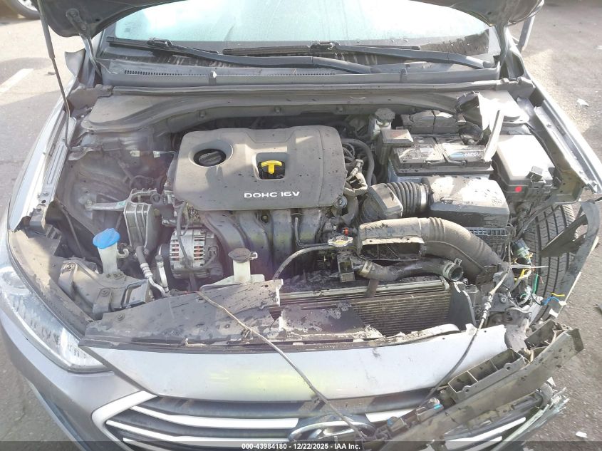 2018 Hyundai Elantra Value Edition VIN: 5NPD84LF2JH319857 Lot: 43984180