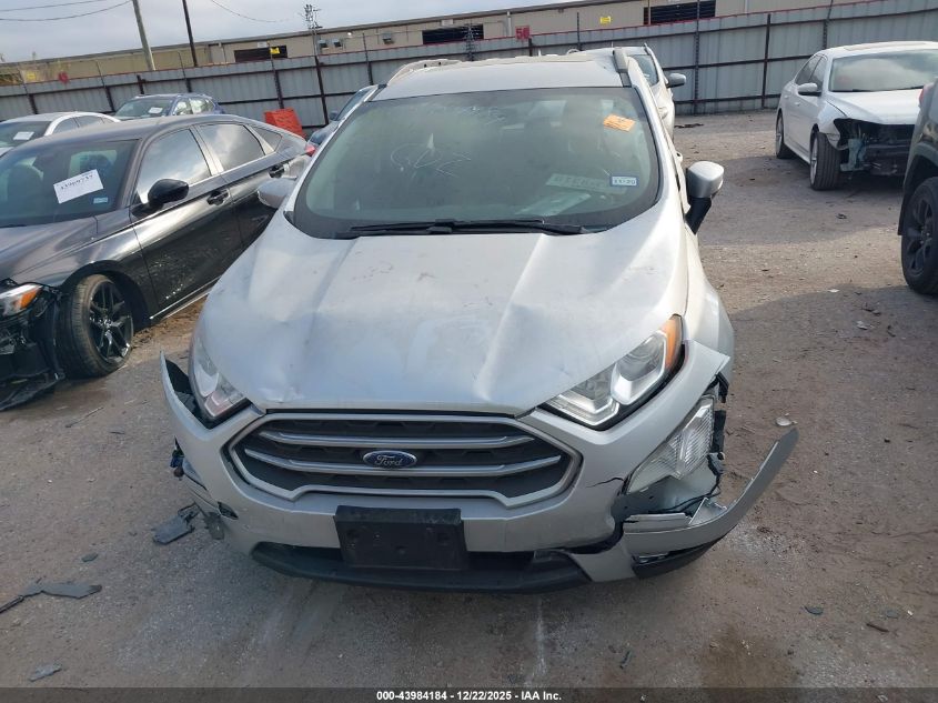 2018 Ford Ecosport Se VIN: MAJ3P1TE8JC197477 Lot: 43984184