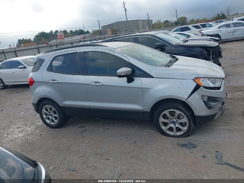 2018 Ford Ecosport Se VIN: MAJ3P1TE8JC197477 Lot: 43984184