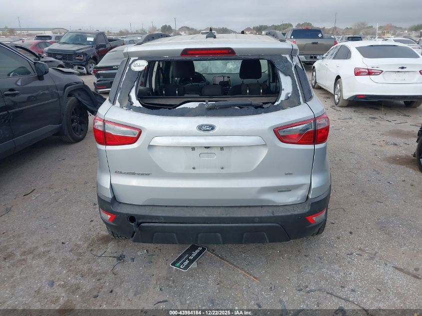 2018 Ford Ecosport Se VIN: MAJ3P1TE8JC197477 Lot: 43984184