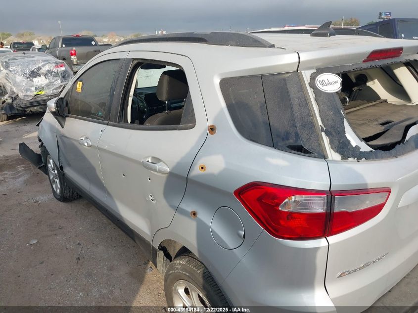 2018 Ford Ecosport Se VIN: MAJ3P1TE8JC197477 Lot: 43984184