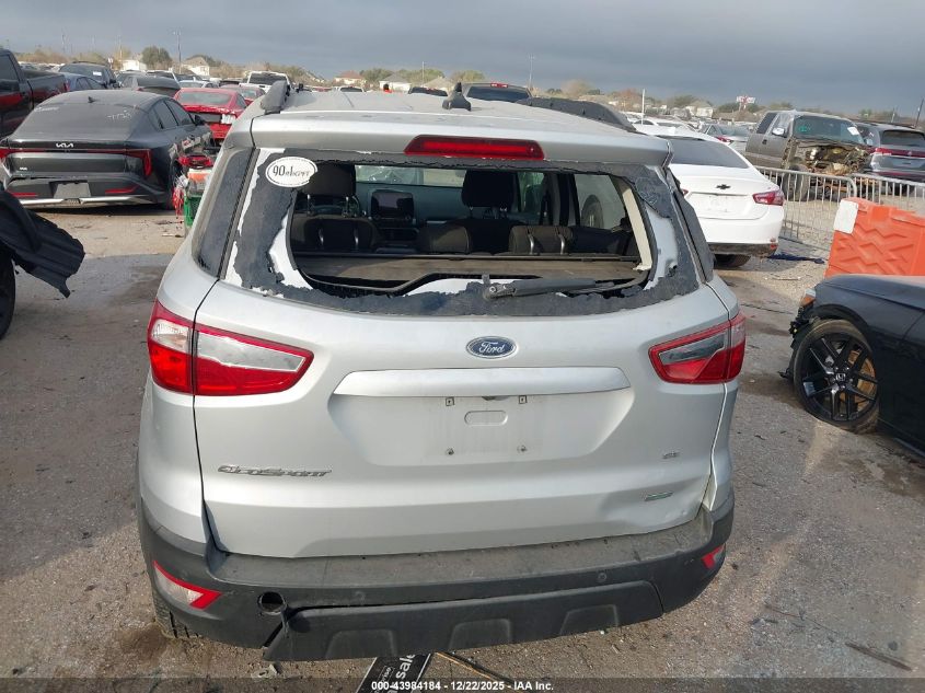 2018 Ford Ecosport Se VIN: MAJ3P1TE8JC197477 Lot: 43984184
