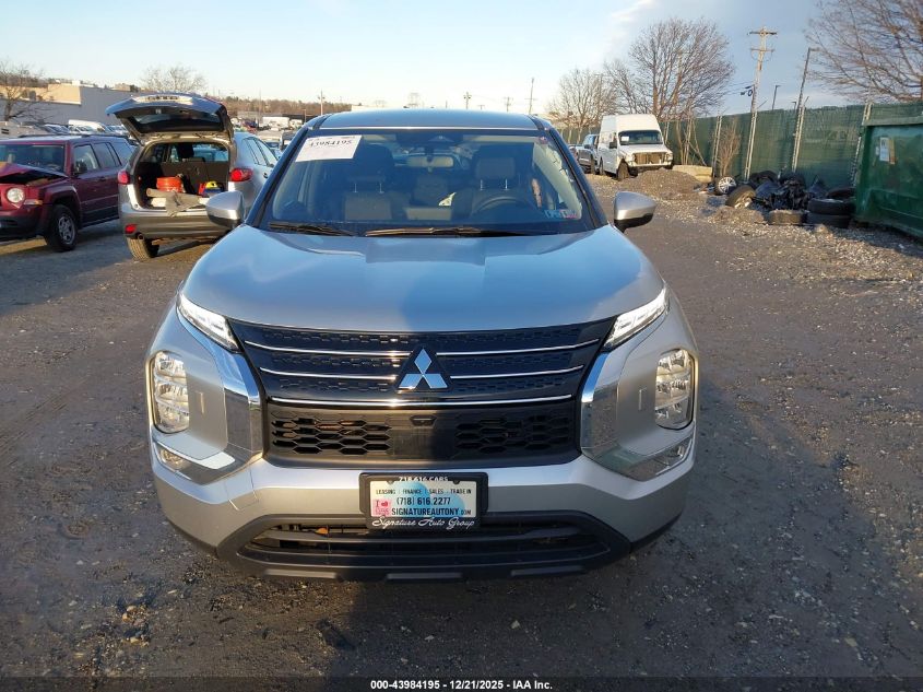 2024 Mitsubishi Outlander Es 2.5 S-Awc VIN: JA4J4UA83RZ057350 Lot: 43984195