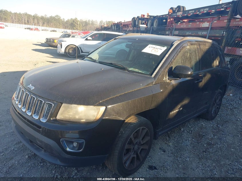 Vin: 1c4njcea0gd561887, lot: 44479904, jeep compass high altitude edition 20162