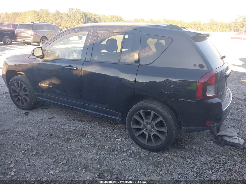 Vin: 1c4njcea0gd561887, lot: 44479904, jeep compass high altitude edition 20163
