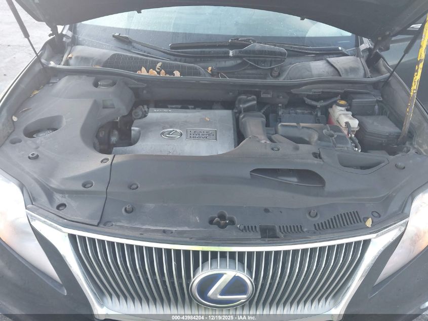 2010 Lexus Rx 450H VIN: JTJZB1BAXA2003925 Lot: 43984204