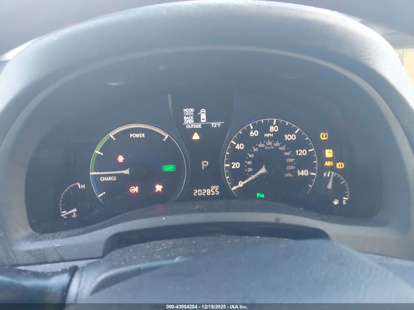 2010 Lexus Rx 450H VIN: JTJZB1BAXA2003925 Lot: 43984204