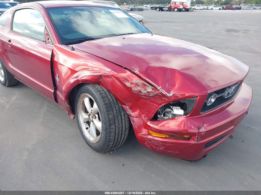 2007 Ford Mustang V6 Deluxe/V6 Premium VIN: 1ZVFT80N175261420 Lot: 43984207