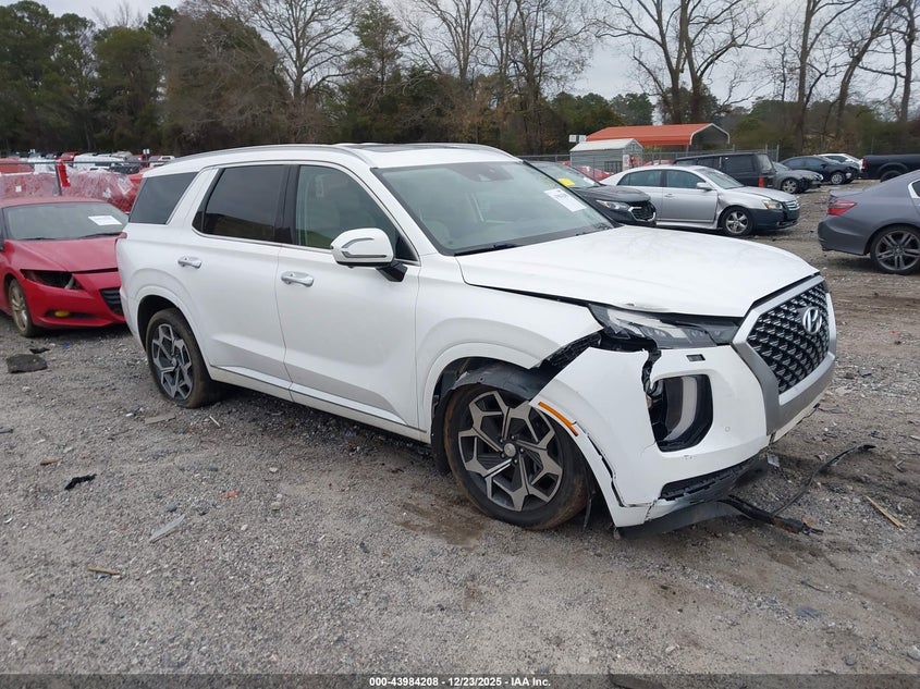 KM8R7DHE6MU234616 2021 Hyundai Palisade Calligraphy auction photo 1
