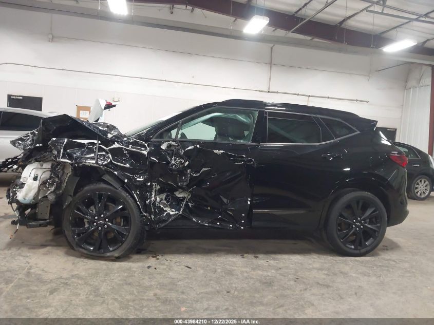 2021 Chevrolet Blazer Awd Rs VIN: 3GNKBKRS3MS549782 Lot: 43984210