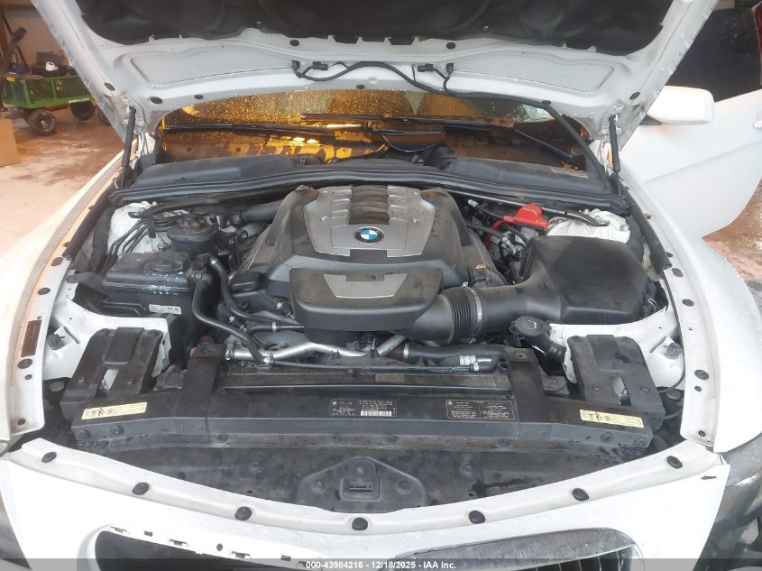 2007 BMW 650I VIN: WBAEH13557CR51828 Lot: 43984216