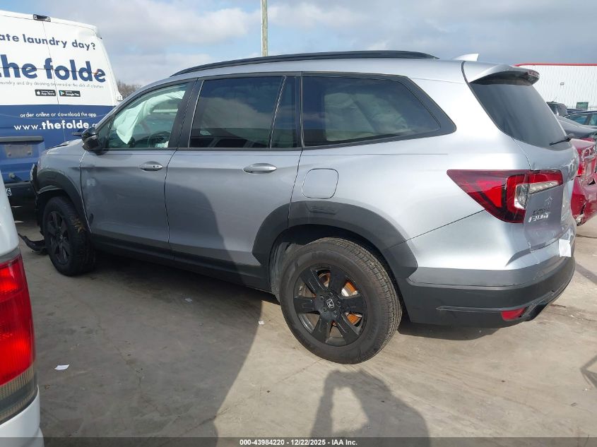 2022 Honda Pilot Awd Trailsport VIN: 5FNYF6H82NB067710 Lot: 43984220