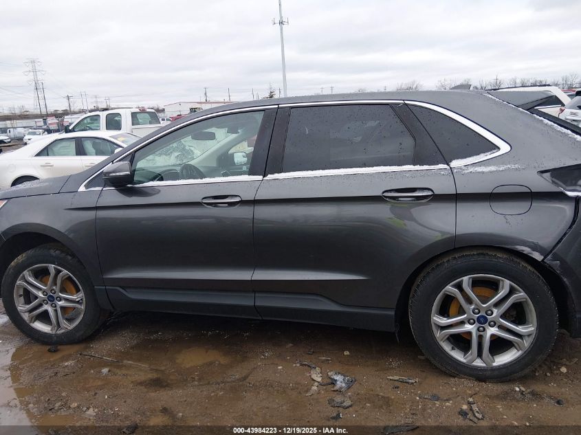 2018 Ford Edge Titanium VIN: 2FMPK3K98JBB07394 Lot: 43984223