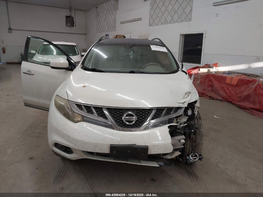 2011 Nissan Murano Le VIN: JN8AZ1MWXBW187332 Lot: 43984229