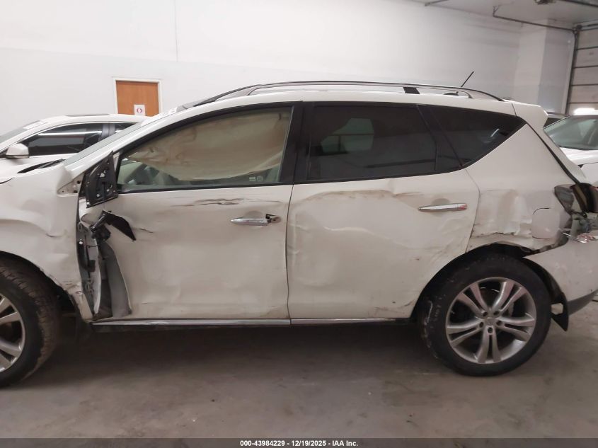 2011 Nissan Murano Le VIN: JN8AZ1MWXBW187332 Lot: 43984229