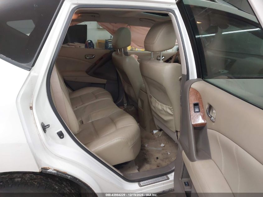 2011 Nissan Murano Le VIN: JN8AZ1MWXBW187332 Lot: 43984229