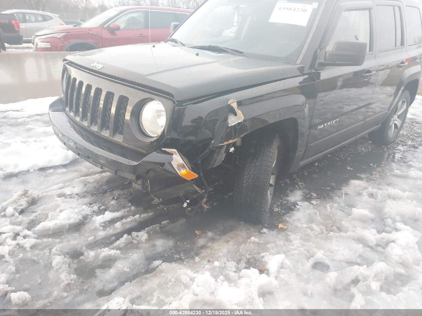 2016 Jeep Patriot High Altitude Edition VIN: 1C4NJRFB0GD546459 Lot: 43984230