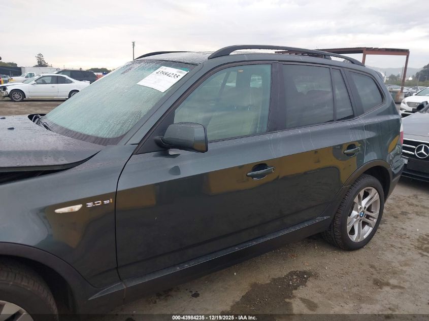 2007 BMW X3 3.0Si VIN: WBXPC93437WF21932 Lot: 43984235