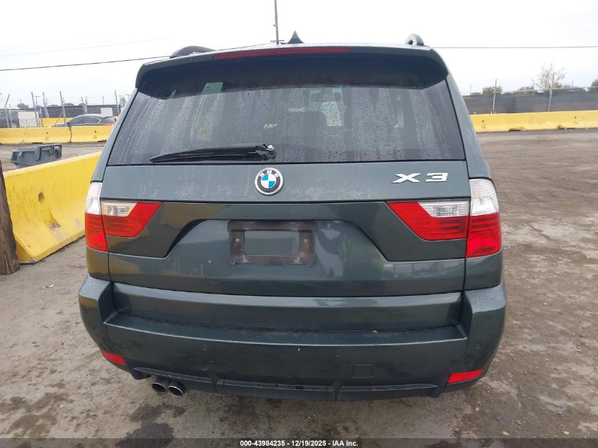 2007 BMW X3 3.0Si VIN: WBXPC93437WF21932 Lot: 43984235