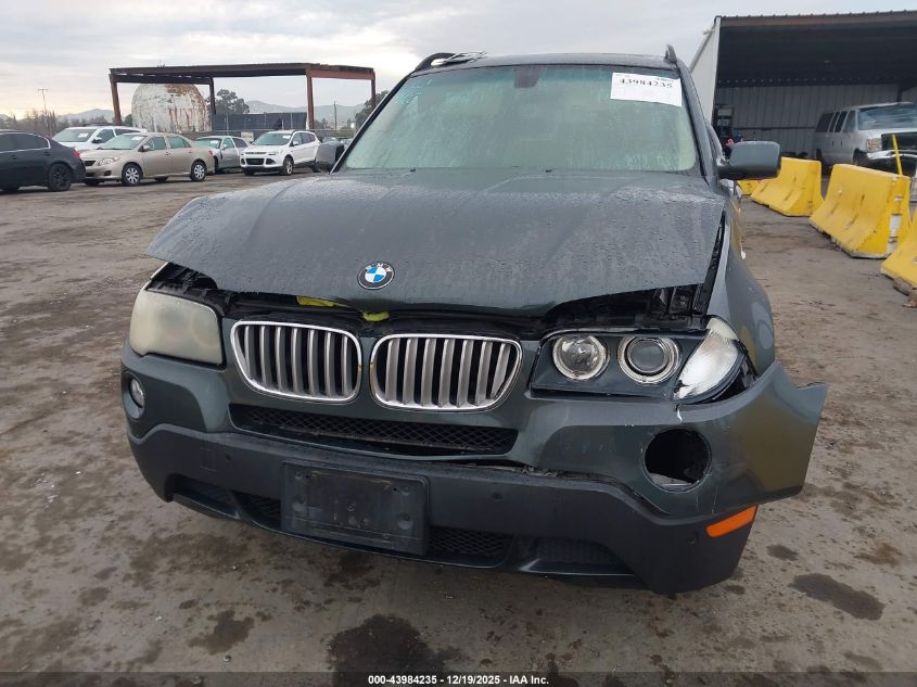 2007 BMW X3 3.0Si VIN: WBXPC93437WF21932 Lot: 43984235
