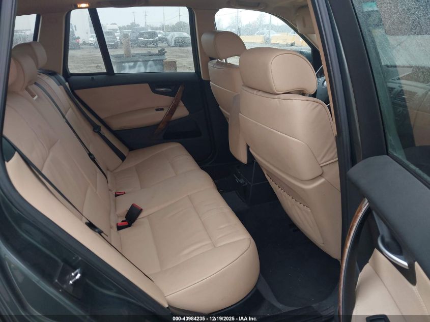 2007 BMW X3 3.0Si VIN: WBXPC93437WF21932 Lot: 43984235