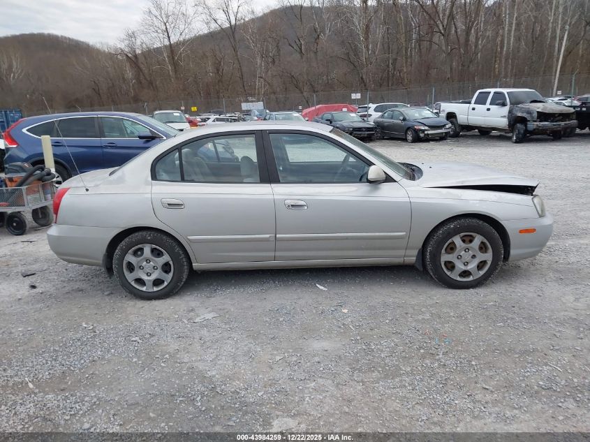 2003 Hyundai Elantra Gls/Gt VIN: KMHDN45D53U488635 Lot: 43984259