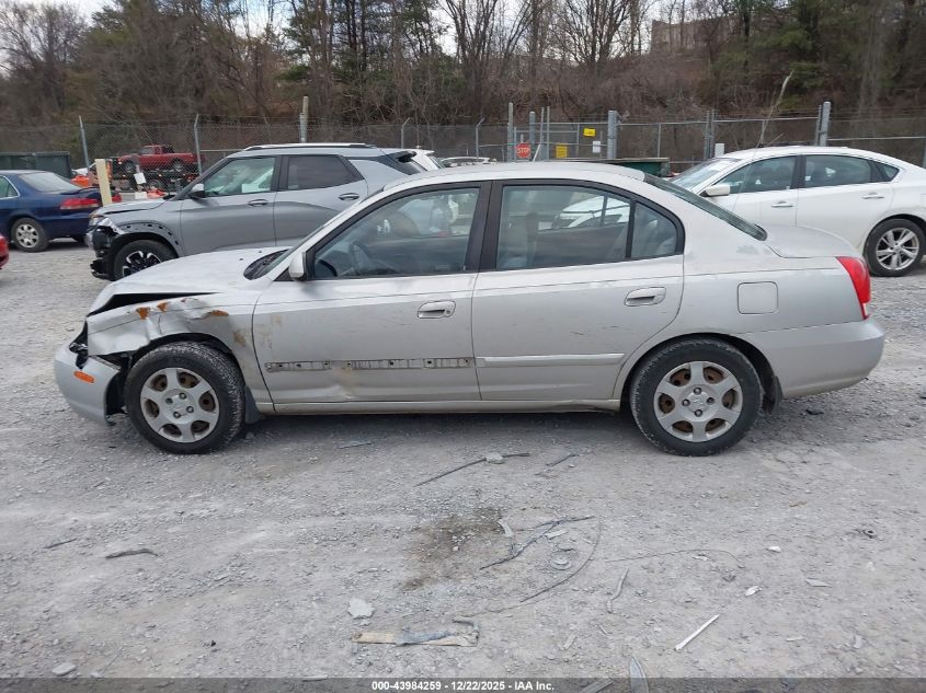 2003 Hyundai Elantra Gls/Gt VIN: KMHDN45D53U488635 Lot: 43984259