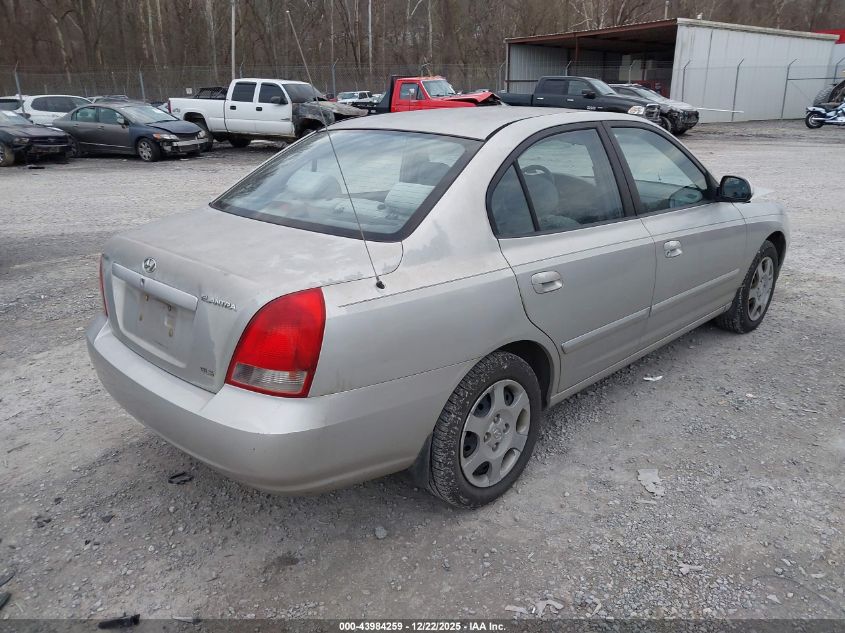 2003 Hyundai Elantra Gls/Gt VIN: KMHDN45D53U488635 Lot: 43984259