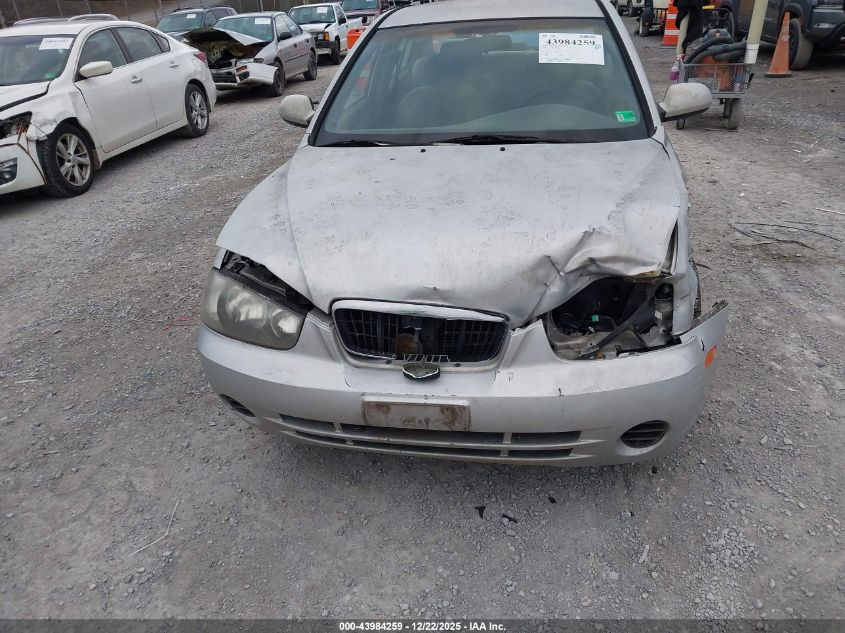 2003 Hyundai Elantra Gls/Gt VIN: KMHDN45D53U488635 Lot: 43984259