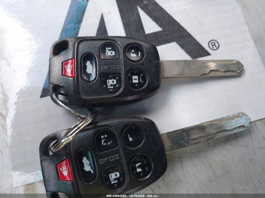 2011 Honda Odyssey Touring/Touring Elite VIN: 5FNRL5H91BB078368 Lot: 43984260